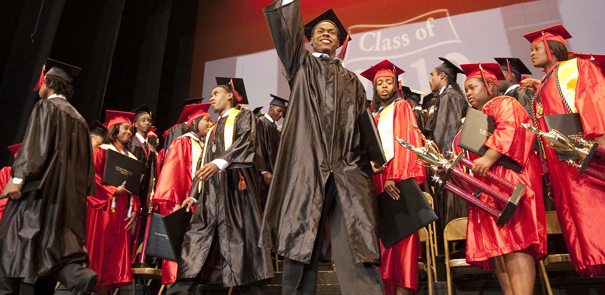 Graduates of Therrell High School in Atlanta, Georgia - 2010